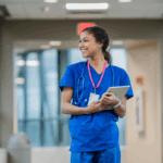 Some RN duties include interacting with patients, administering medications, and assisting with medical procedures.